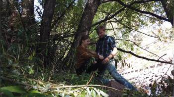 video of Sneaking Off The Highway Quickie With Hot Blonde