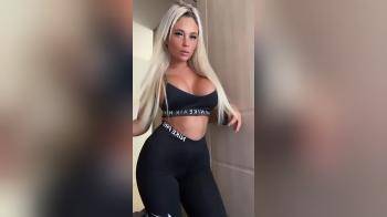 video of showing her huge ones