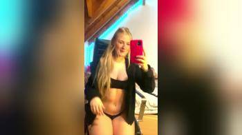 video of She shows her Boyfriends whats Waiting at Home