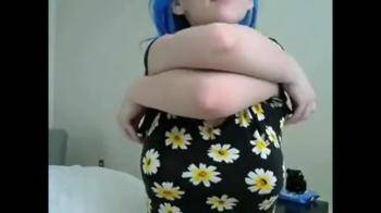 video of blue hair big tits