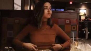 video of showing her perfect tits