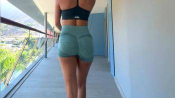 video of Bubble Bum Makes Tennis Teacher A Buttjob With Her Big Ass