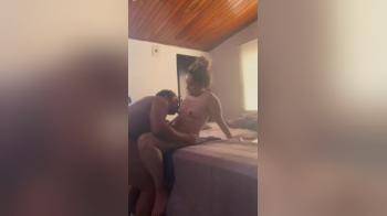 video of He satisfied himself on home camera