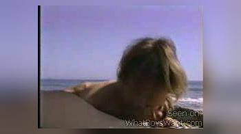 video of beach blowjob