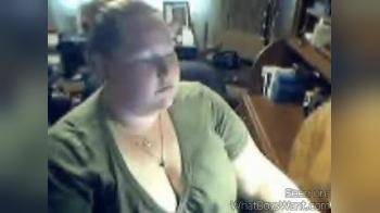 video of Fatty flash tits