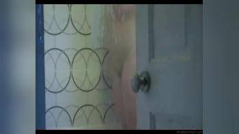 video of wife showering but nice tiles
