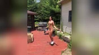 video of a little morning cardio