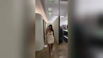video of young chinese babe in sexy mini dress