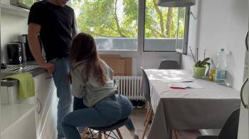 video of Roommate Fucks Me Hard In The Kitchen