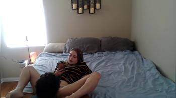video of College Tutor Eats Teen Pussy After Studying