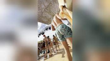 video of Lots of ass at a pool party