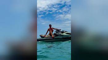 video of Fit Mature MILF On Jet Ski