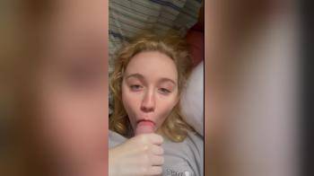 video of Brittney is happy for cum