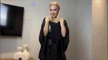 video of College PAWG Try s on Slutty Outfits and Shows her Big Tits