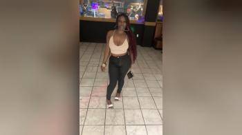 video of Black woman posing for fun