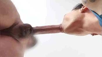 video of Massive COCK can t take her suction