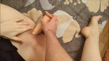 video of She got a Rubber Dildo