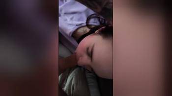 video of Petite GF Roughly Face Fucked