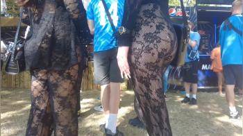 video of See through bodysuit with thong creepshot