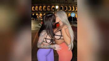 video of Just how hot are these kissing babes