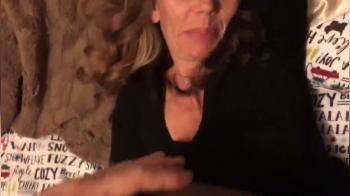 video of MILF is camera shy while getting fucked
