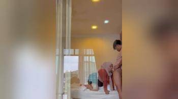 video of Caught on camera from a hotel opposite