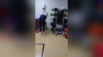 video of See through Thong at gym