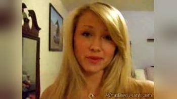 video of gorgeous blonde naked