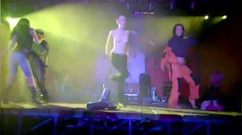 video of Fans strip on stage at concert