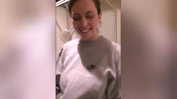 video of She gets to the tits