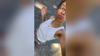 video of Slut shows her tits