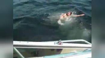 video of Fuck Facial on a Boat