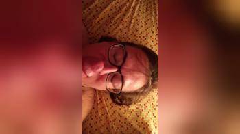 video of British MILF cum in mouth.