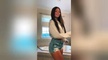 video of Teens showing ass and bikini on Tik Tok