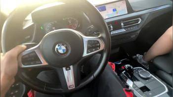 video of A Quick Blowjob from a Beauty in the Car after a Fast Ride got Horny