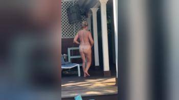 video of Spying wife naked outdoors