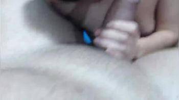 video of Amateur Babe is giving a blowjob