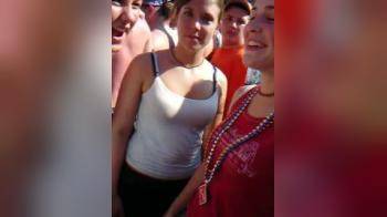 video of cutie flashes her boobs