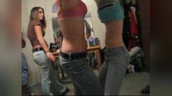 video of friends strip each others shirts off