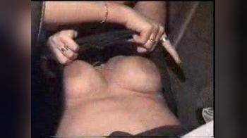 video of passenger seat boobie flash