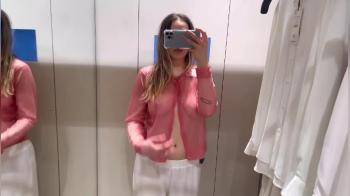 video of Sexy Girl Transparent Tops try on Haul