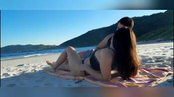 video of Couple HOT on the Beach