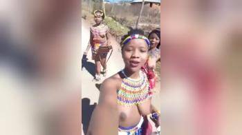 video of African natural hanging tits