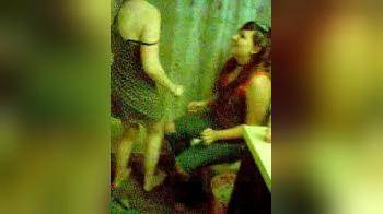 video of giving her friend a lap dance