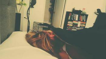 video of Sneaky Morning Sex Over Door Open