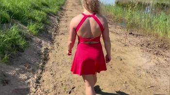 video of Afternoon Hike Ended up in a Outdoor Deep Creampie