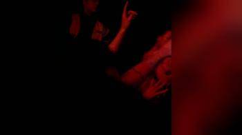 video of good view of the topless chick