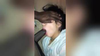 video of Shy girl sucks BBC