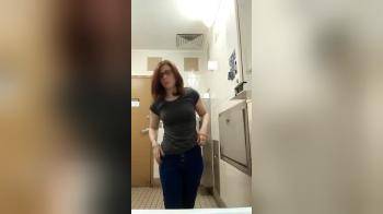 video of Plain Jane Walmart stripping naked in public bathroom