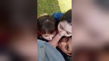 video of French guy is a human birdfeeder